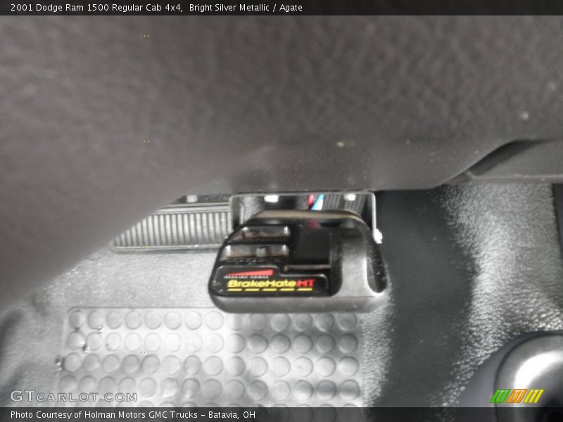 Bright Silver Metallic / Agate 2001 Dodge Ram 1500 Regular Cab 4x4