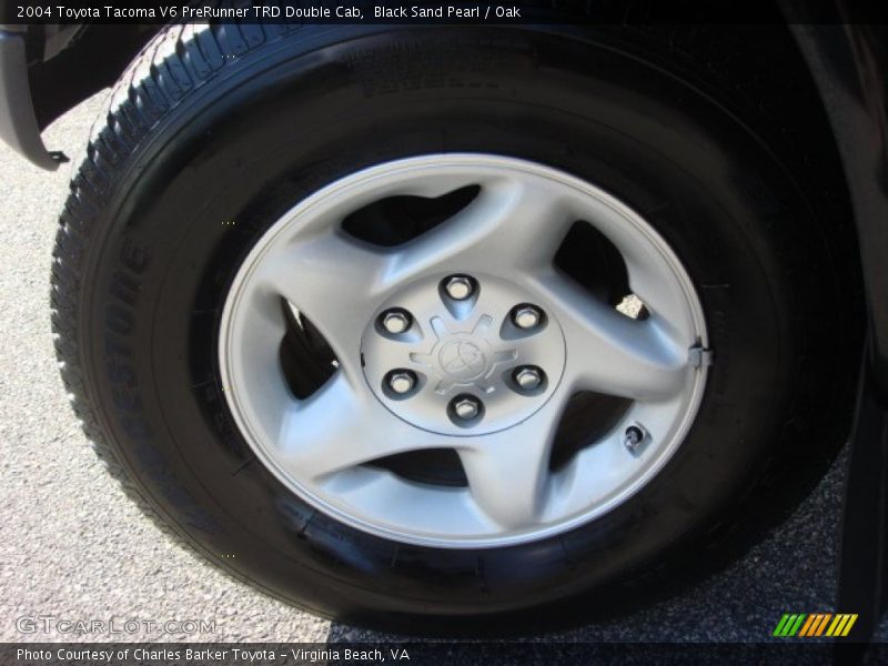 Black Sand Pearl / Oak 2004 Toyota Tacoma V6 PreRunner TRD Double Cab