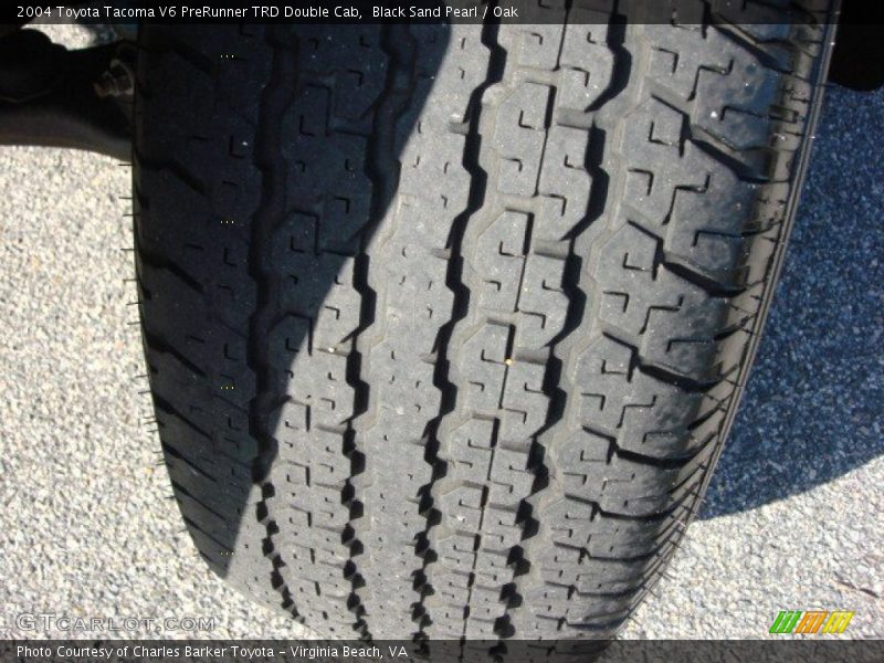 Black Sand Pearl / Oak 2004 Toyota Tacoma V6 PreRunner TRD Double Cab