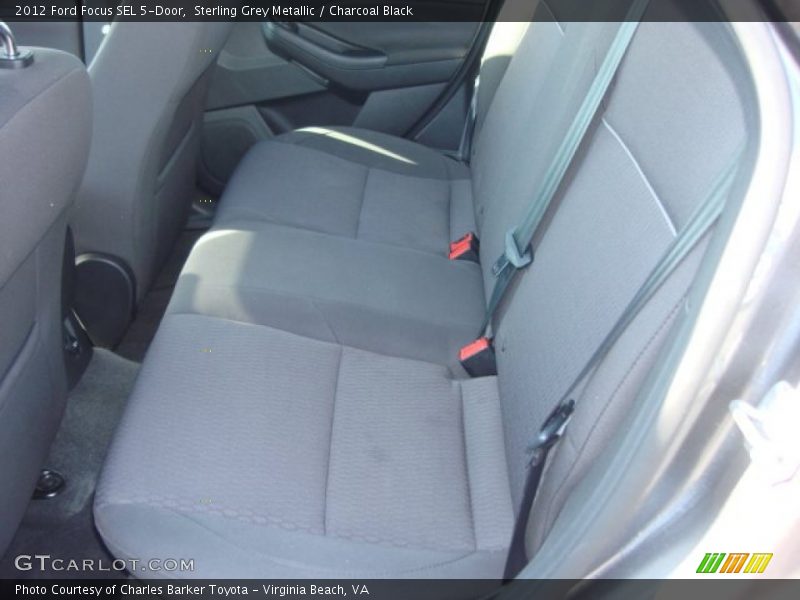 Sterling Grey Metallic / Charcoal Black 2012 Ford Focus SEL 5-Door