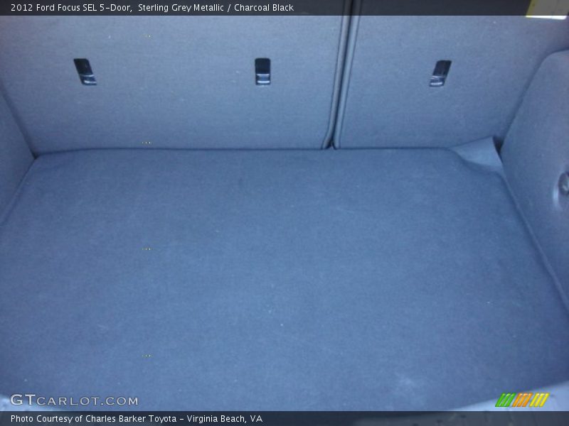 Sterling Grey Metallic / Charcoal Black 2012 Ford Focus SEL 5-Door