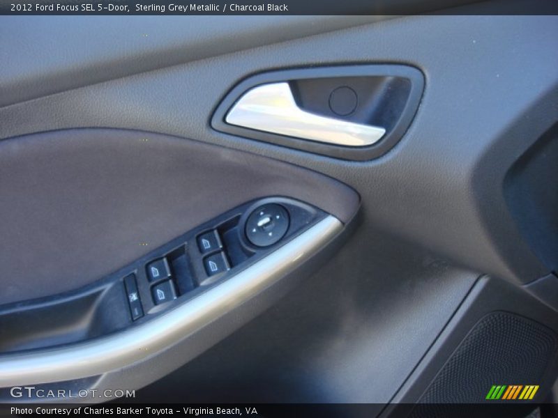 Sterling Grey Metallic / Charcoal Black 2012 Ford Focus SEL 5-Door
