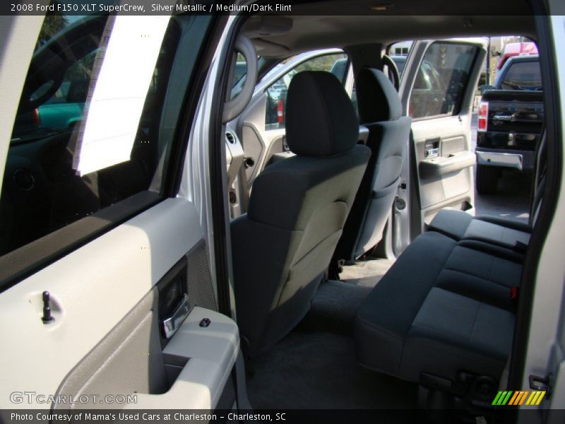 Silver Metallic / Medium/Dark Flint 2008 Ford F150 XLT SuperCrew