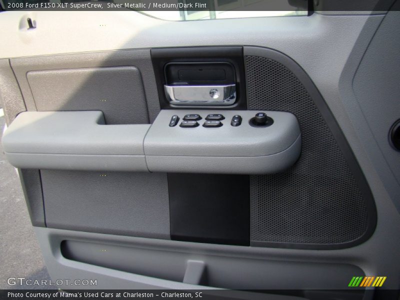 Silver Metallic / Medium/Dark Flint 2008 Ford F150 XLT SuperCrew