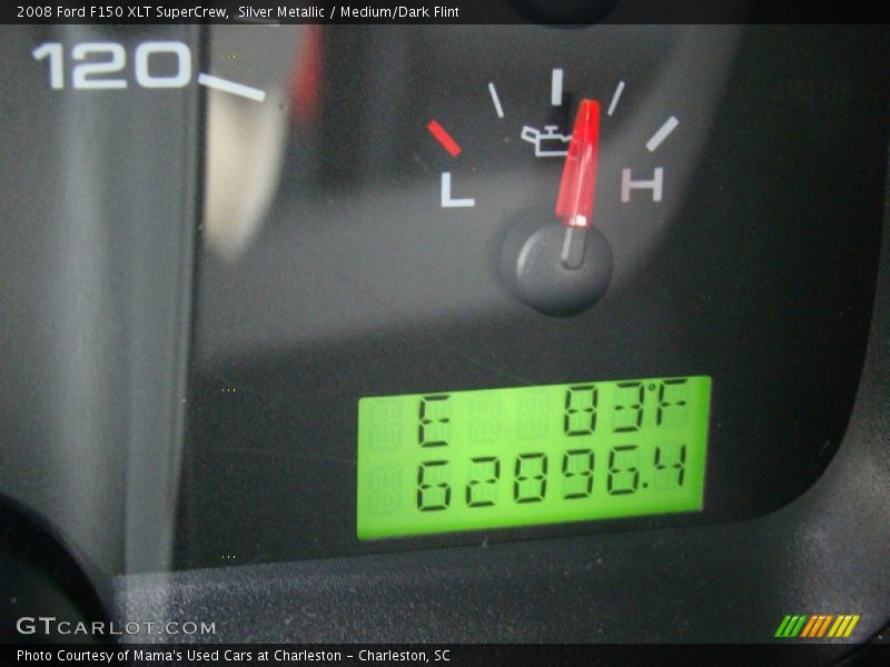 Silver Metallic / Medium/Dark Flint 2008 Ford F150 XLT SuperCrew