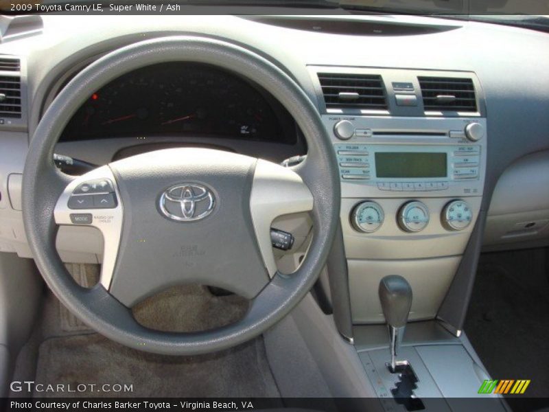 Super White / Ash 2009 Toyota Camry LE