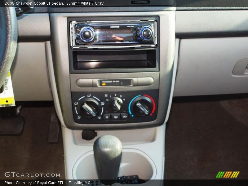 Summit White / Gray 2008 Chevrolet Cobalt LT Sedan