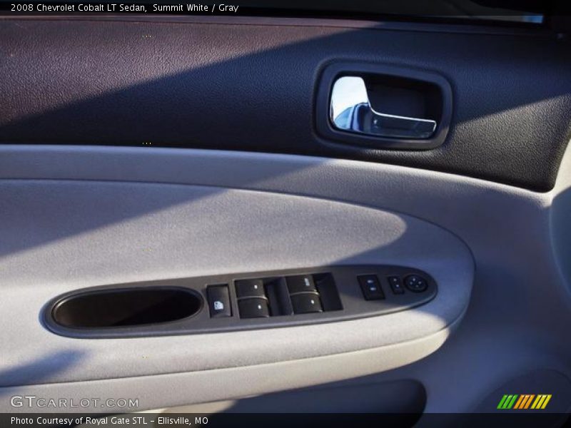 Summit White / Gray 2008 Chevrolet Cobalt LT Sedan