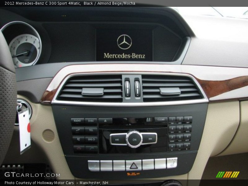 Black / Almond Beige/Mocha 2012 Mercedes-Benz C 300 Sport 4Matic