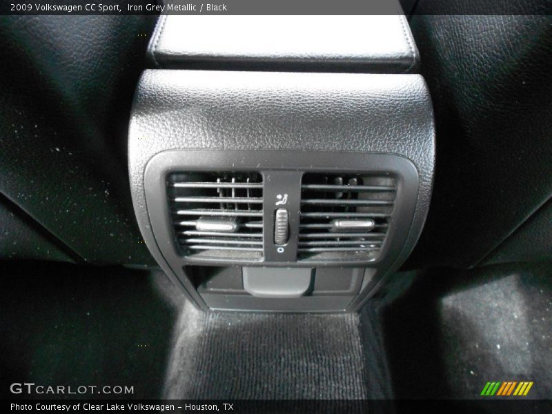 Iron Grey Metallic / Black 2009 Volkswagen CC Sport