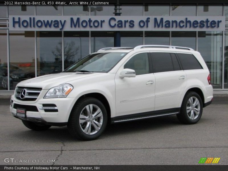 Arctic White / Cashmere 2012 Mercedes-Benz GL 450 4Matic