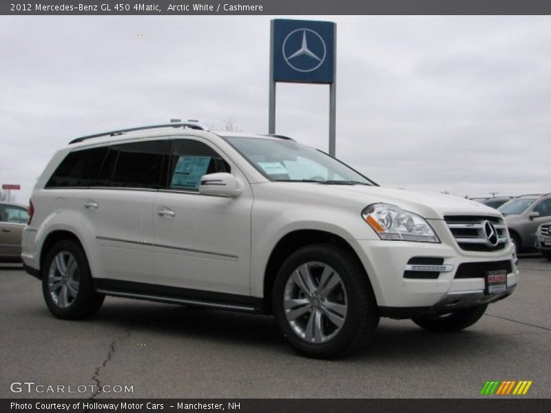 Arctic White / Cashmere 2012 Mercedes-Benz GL 450 4Matic