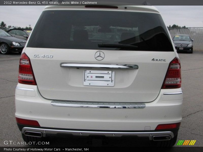 Arctic White / Cashmere 2012 Mercedes-Benz GL 450 4Matic