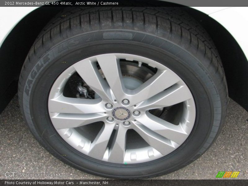 Arctic White / Cashmere 2012 Mercedes-Benz GL 450 4Matic