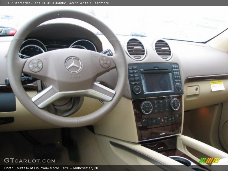 Arctic White / Cashmere 2012 Mercedes-Benz GL 450 4Matic