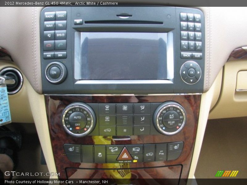 Arctic White / Cashmere 2012 Mercedes-Benz GL 450 4Matic