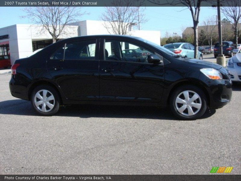 Flint Mica / Dark Charcoal 2007 Toyota Yaris Sedan