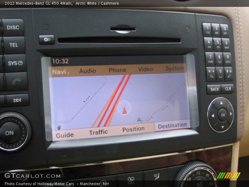 Arctic White / Cashmere 2012 Mercedes-Benz GL 450 4Matic