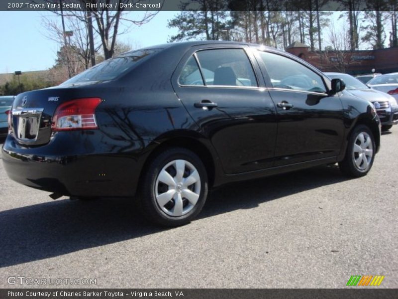 Flint Mica / Dark Charcoal 2007 Toyota Yaris Sedan