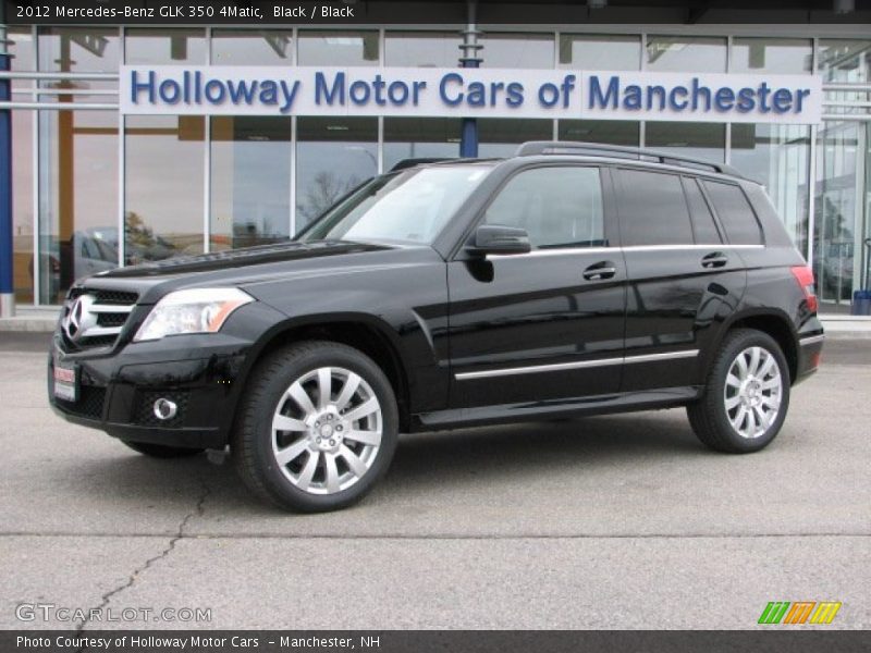 Black / Black 2012 Mercedes-Benz GLK 350 4Matic
