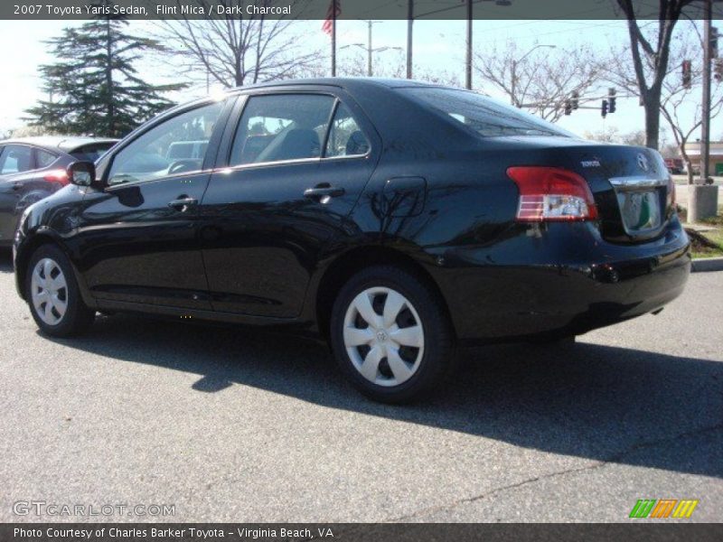 Flint Mica / Dark Charcoal 2007 Toyota Yaris Sedan