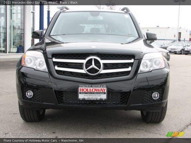 Black / Black 2012 Mercedes-Benz GLK 350 4Matic