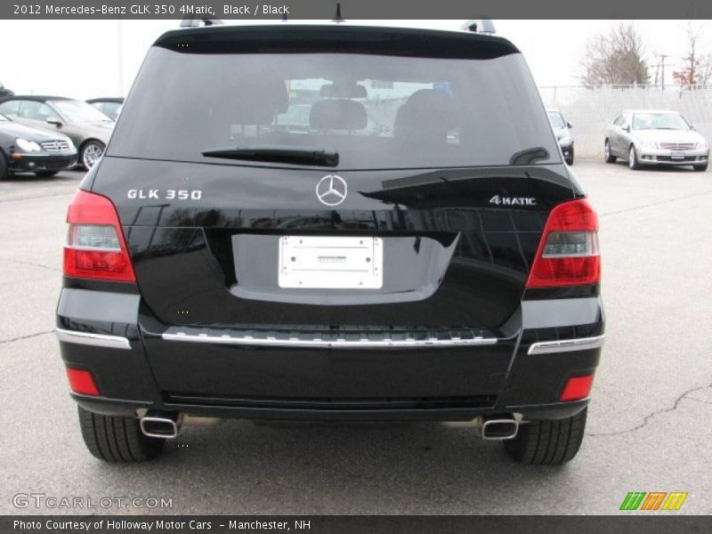 Black / Black 2012 Mercedes-Benz GLK 350 4Matic