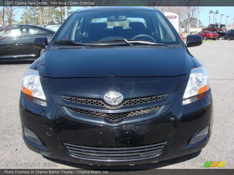 Flint Mica / Dark Charcoal 2007 Toyota Yaris Sedan