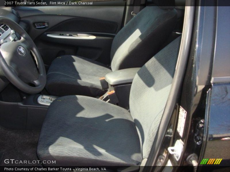 Flint Mica / Dark Charcoal 2007 Toyota Yaris Sedan