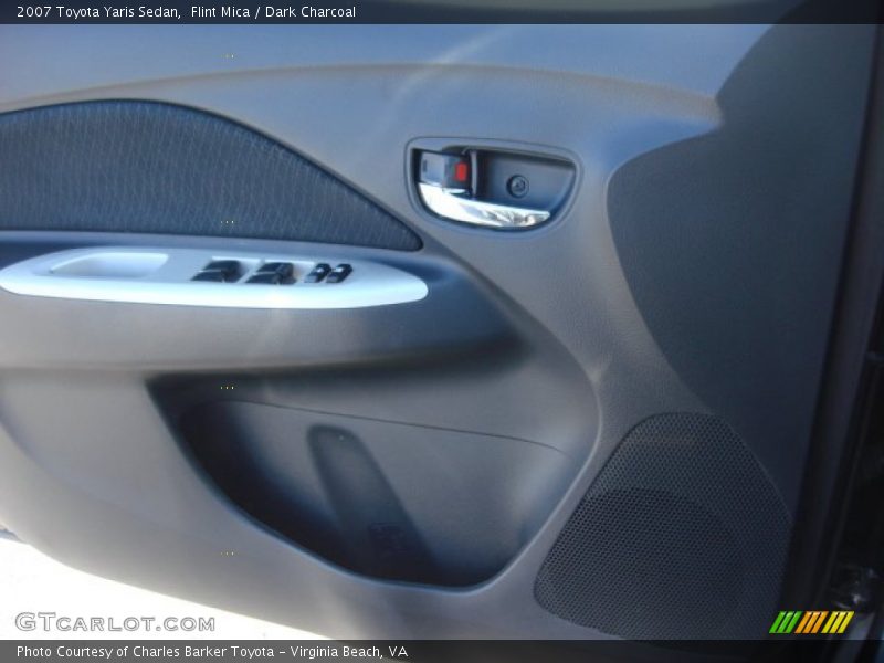 Flint Mica / Dark Charcoal 2007 Toyota Yaris Sedan