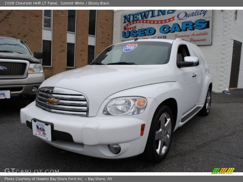 Summit White / Ebony Black 2008 Chevrolet HHR LT Panel