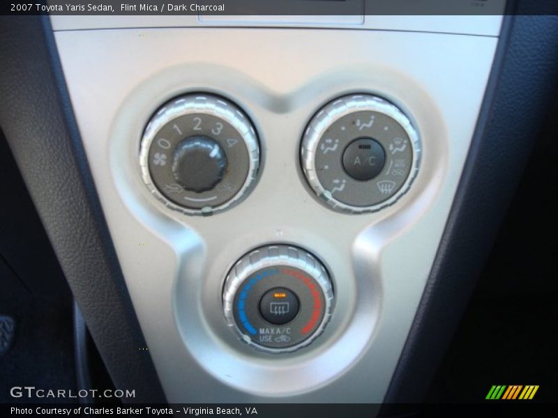 Flint Mica / Dark Charcoal 2007 Toyota Yaris Sedan