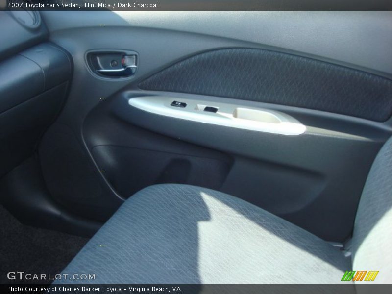Flint Mica / Dark Charcoal 2007 Toyota Yaris Sedan