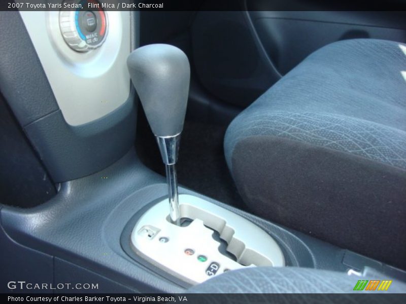 Flint Mica / Dark Charcoal 2007 Toyota Yaris Sedan