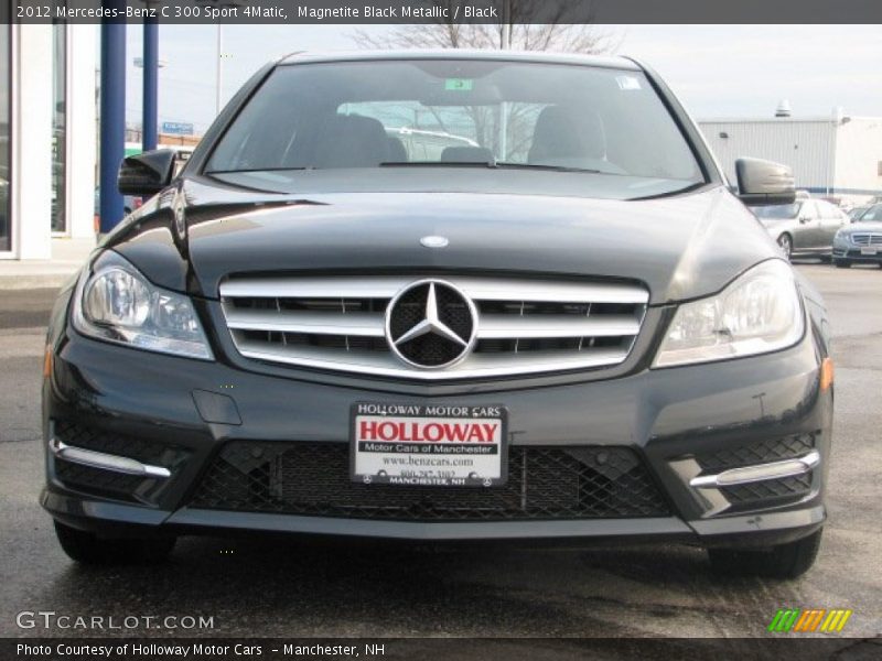 Magnetite Black Metallic / Black 2012 Mercedes-Benz C 300 Sport 4Matic