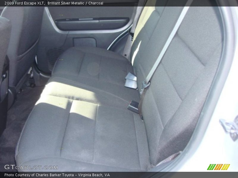 Brilliant Silver Metallic / Charcoal 2009 Ford Escape XLT