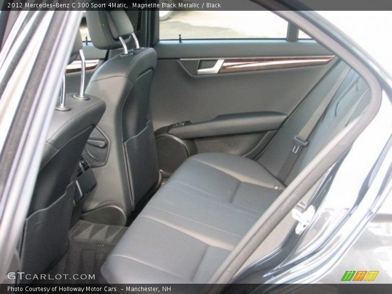 Magnetite Black Metallic / Black 2012 Mercedes-Benz C 300 Sport 4Matic