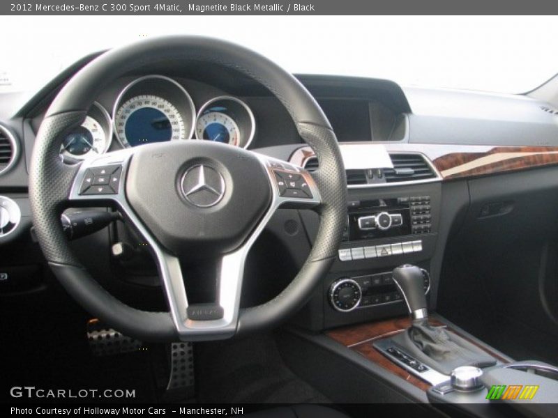 Magnetite Black Metallic / Black 2012 Mercedes-Benz C 300 Sport 4Matic