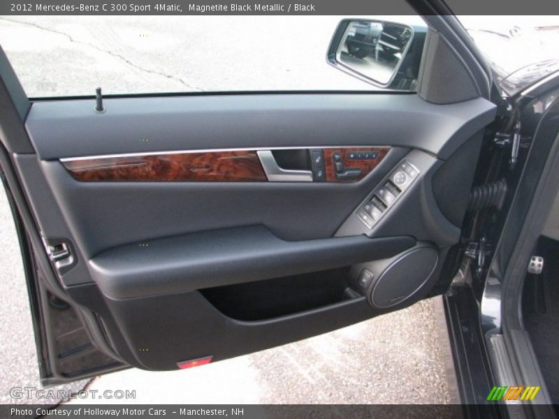Magnetite Black Metallic / Black 2012 Mercedes-Benz C 300 Sport 4Matic