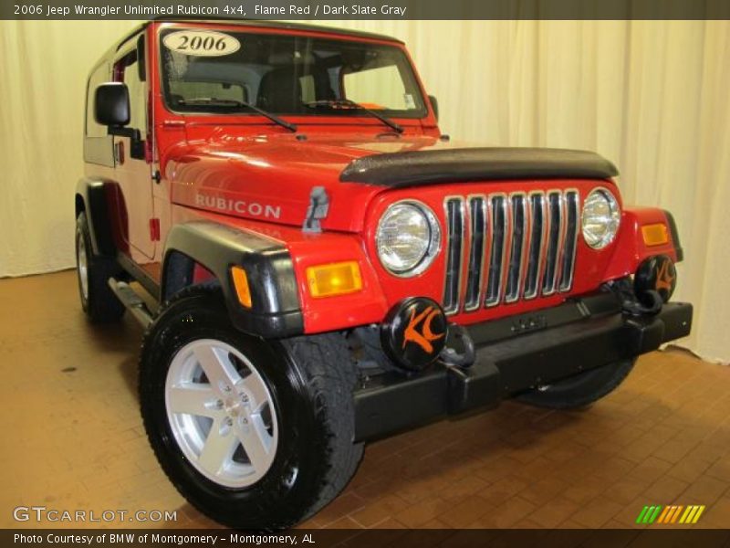Flame Red / Dark Slate Gray 2006 Jeep Wrangler Unlimited Rubicon 4x4