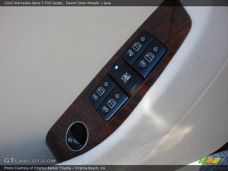 Desert Silver Metallic / Java 2003 Mercedes-Benz S 500 Sedan