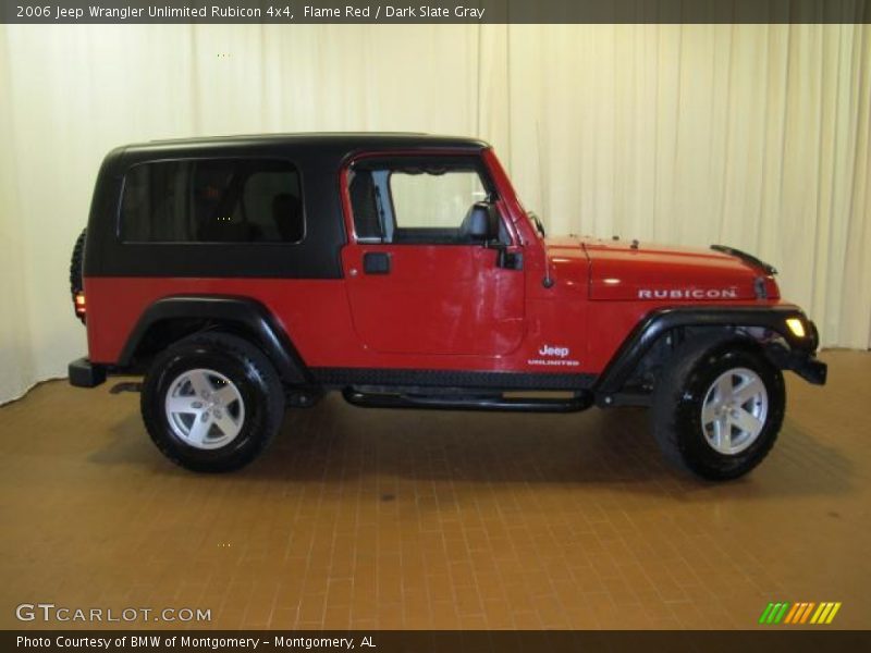 Flame Red / Dark Slate Gray 2006 Jeep Wrangler Unlimited Rubicon 4x4