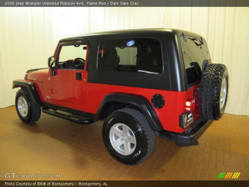 Flame Red / Dark Slate Gray 2006 Jeep Wrangler Unlimited Rubicon 4x4
