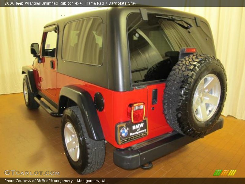 Flame Red / Dark Slate Gray 2006 Jeep Wrangler Unlimited Rubicon 4x4