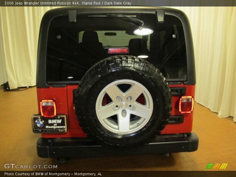 Flame Red / Dark Slate Gray 2006 Jeep Wrangler Unlimited Rubicon 4x4