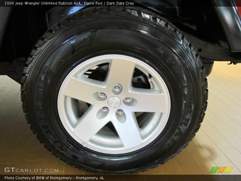 Flame Red / Dark Slate Gray 2006 Jeep Wrangler Unlimited Rubicon 4x4