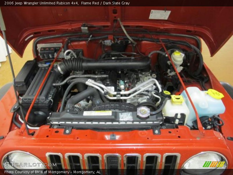 Flame Red / Dark Slate Gray 2006 Jeep Wrangler Unlimited Rubicon 4x4