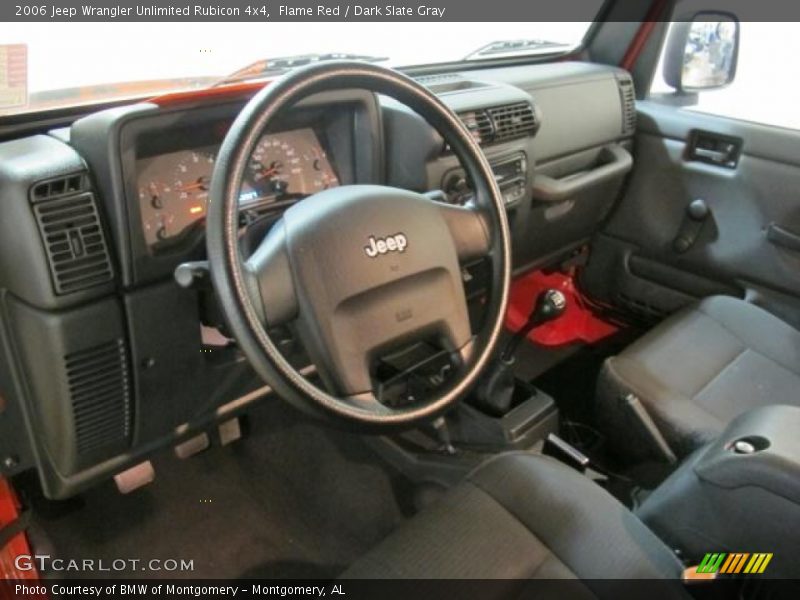 Flame Red / Dark Slate Gray 2006 Jeep Wrangler Unlimited Rubicon 4x4
