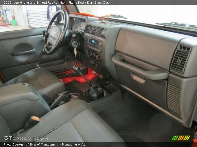 Flame Red / Dark Slate Gray 2006 Jeep Wrangler Unlimited Rubicon 4x4