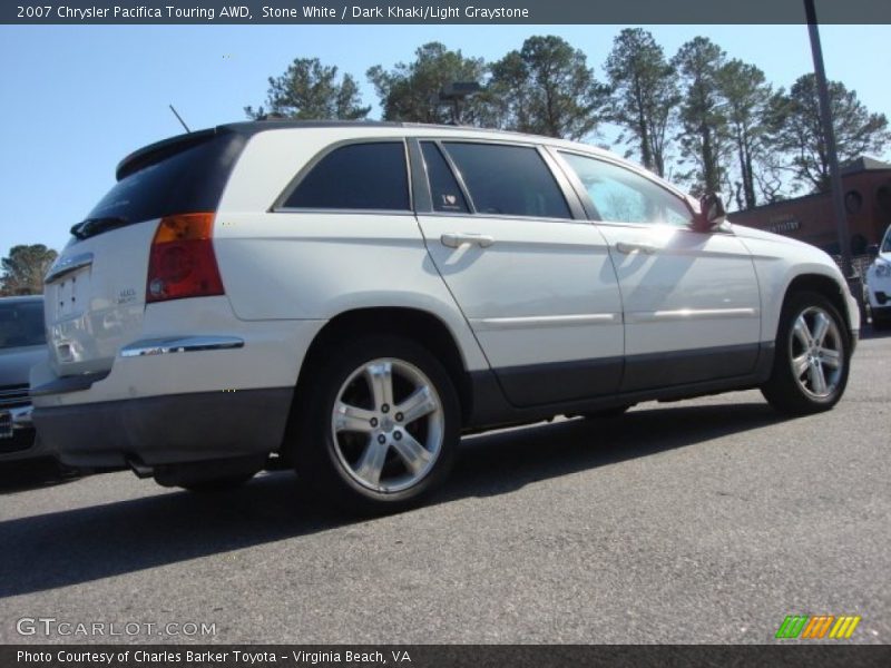 Stone White / Dark Khaki/Light Graystone 2007 Chrysler Pacifica Touring AWD